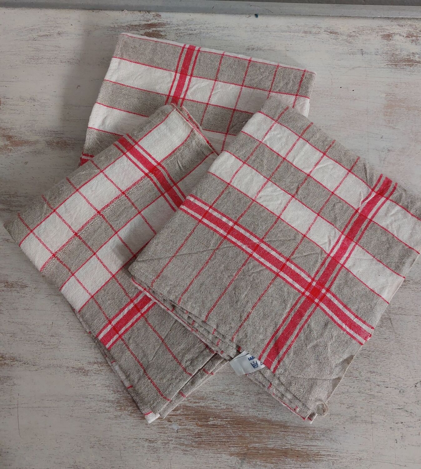 Set of three tea towels