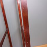 Night stand with two clothes racks