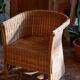 Rattan armchair