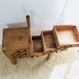 Vintage sewing basket