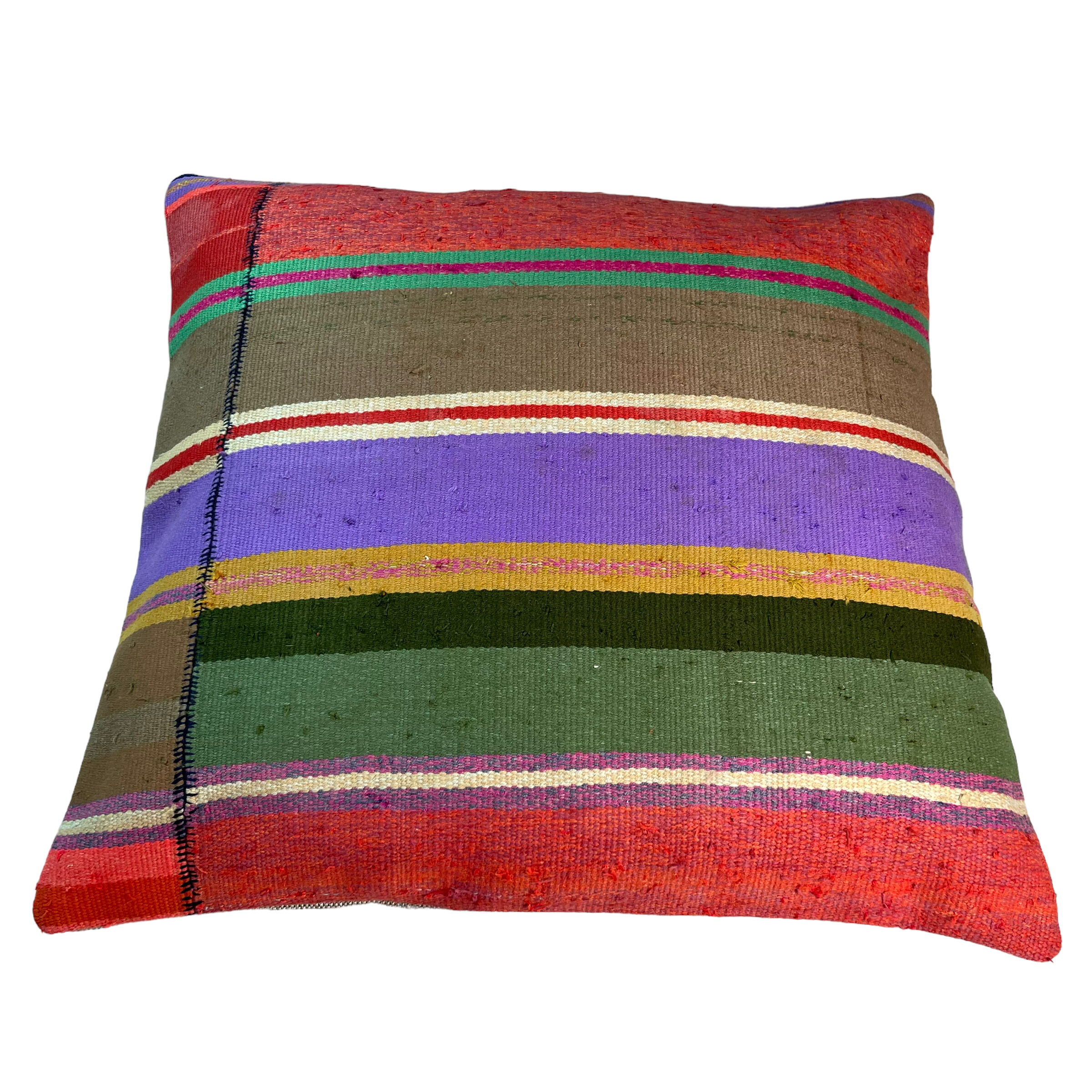 Vintage turkish kilim cushion cover