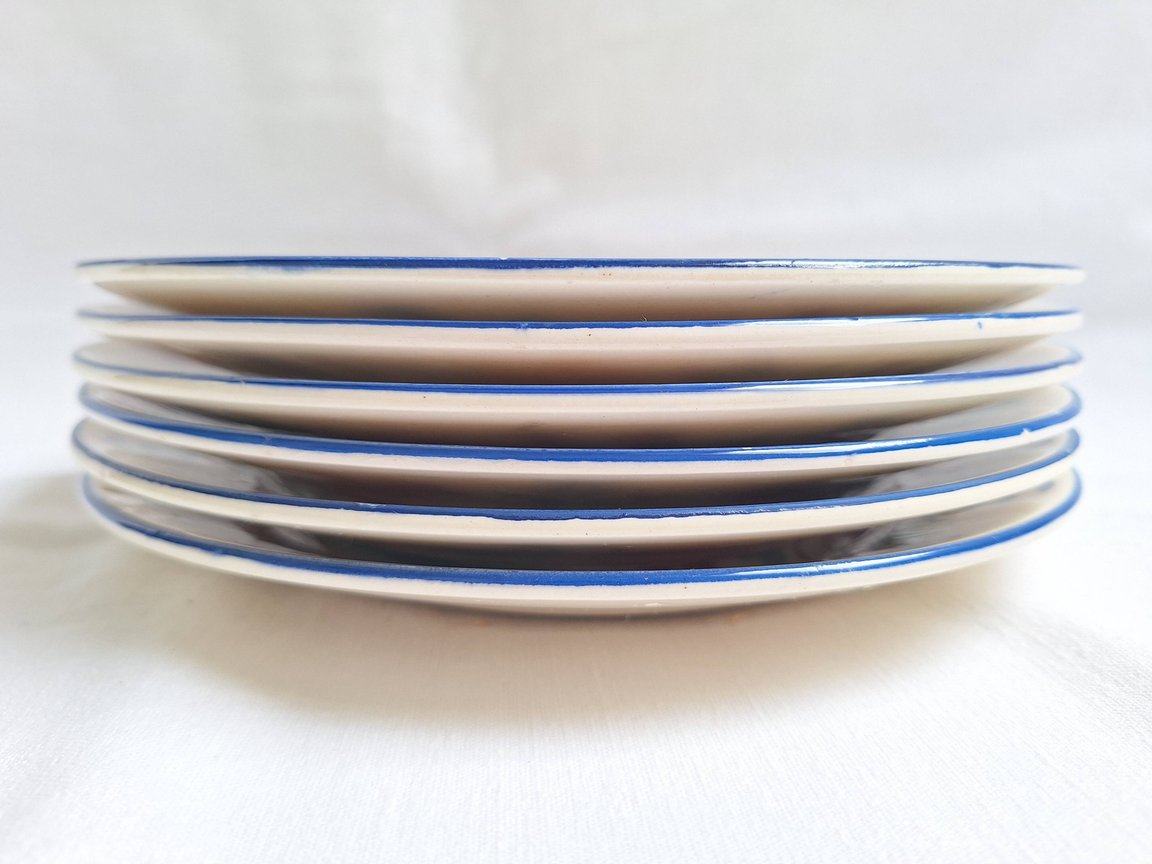 Assiettes plates Longchamp