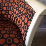 Contemporary shepherdess/marquise style armchair