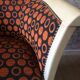 Contemporary shepherdess/marquise style armchair