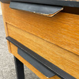 Vintage modernist desk 1950-60 wood