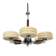 Great Art Deco chandelier attributed to Adolf Loos.