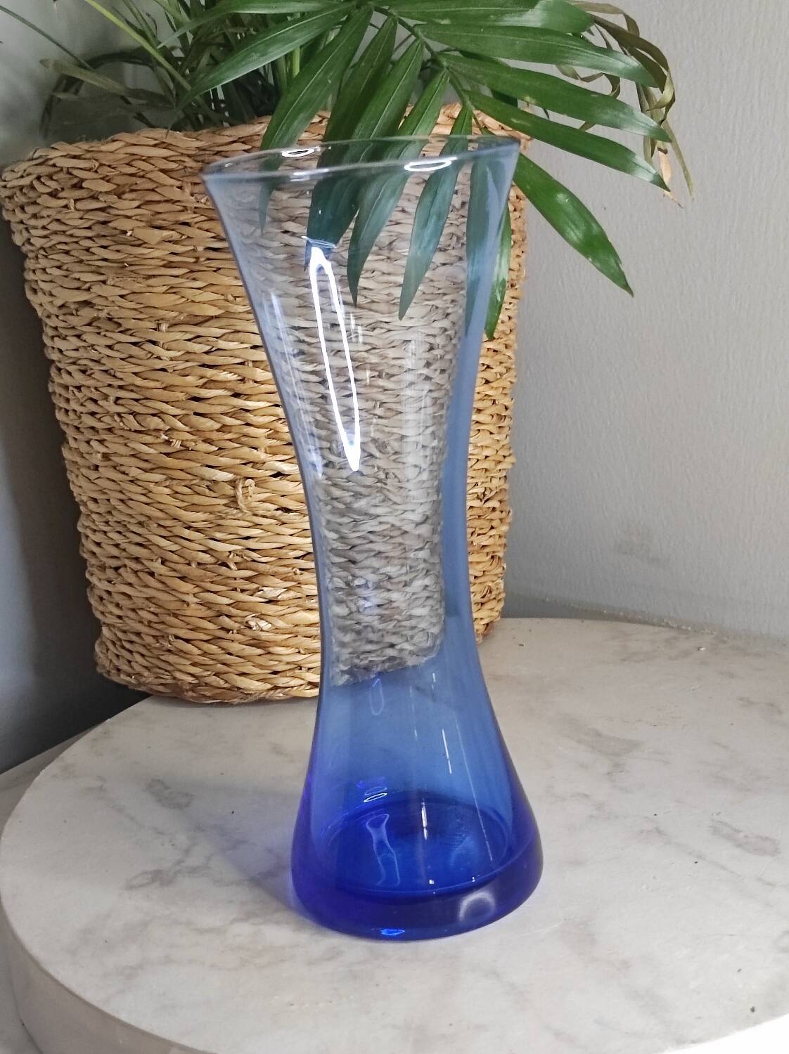 Vase soliflore bleu