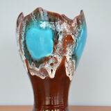 Vase Vallauris bleu