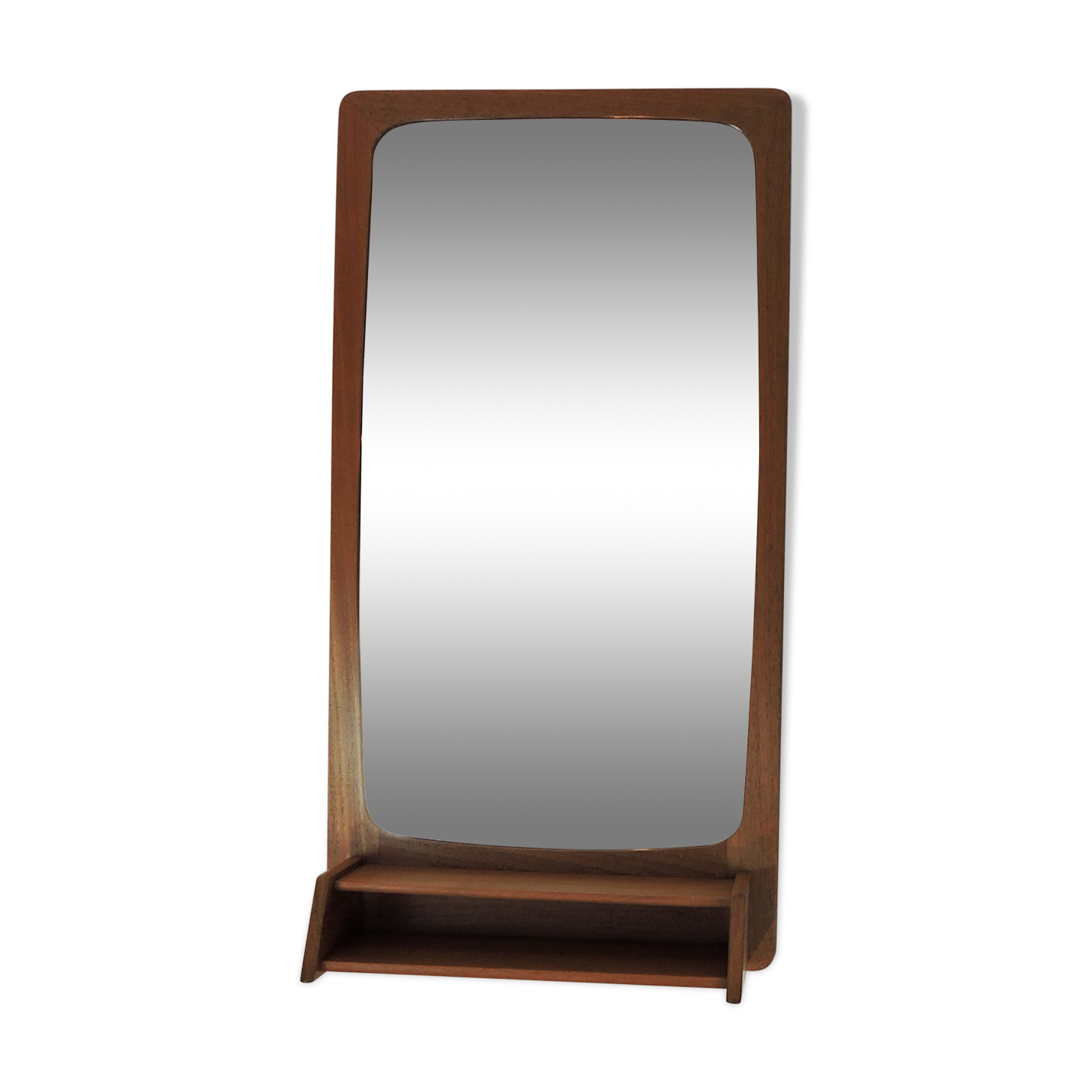 Mid-century danish teak mirror, 1960