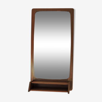 Mid-century danish teak mirror, 1960