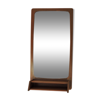 Mid-century danish teak mirror, 1960