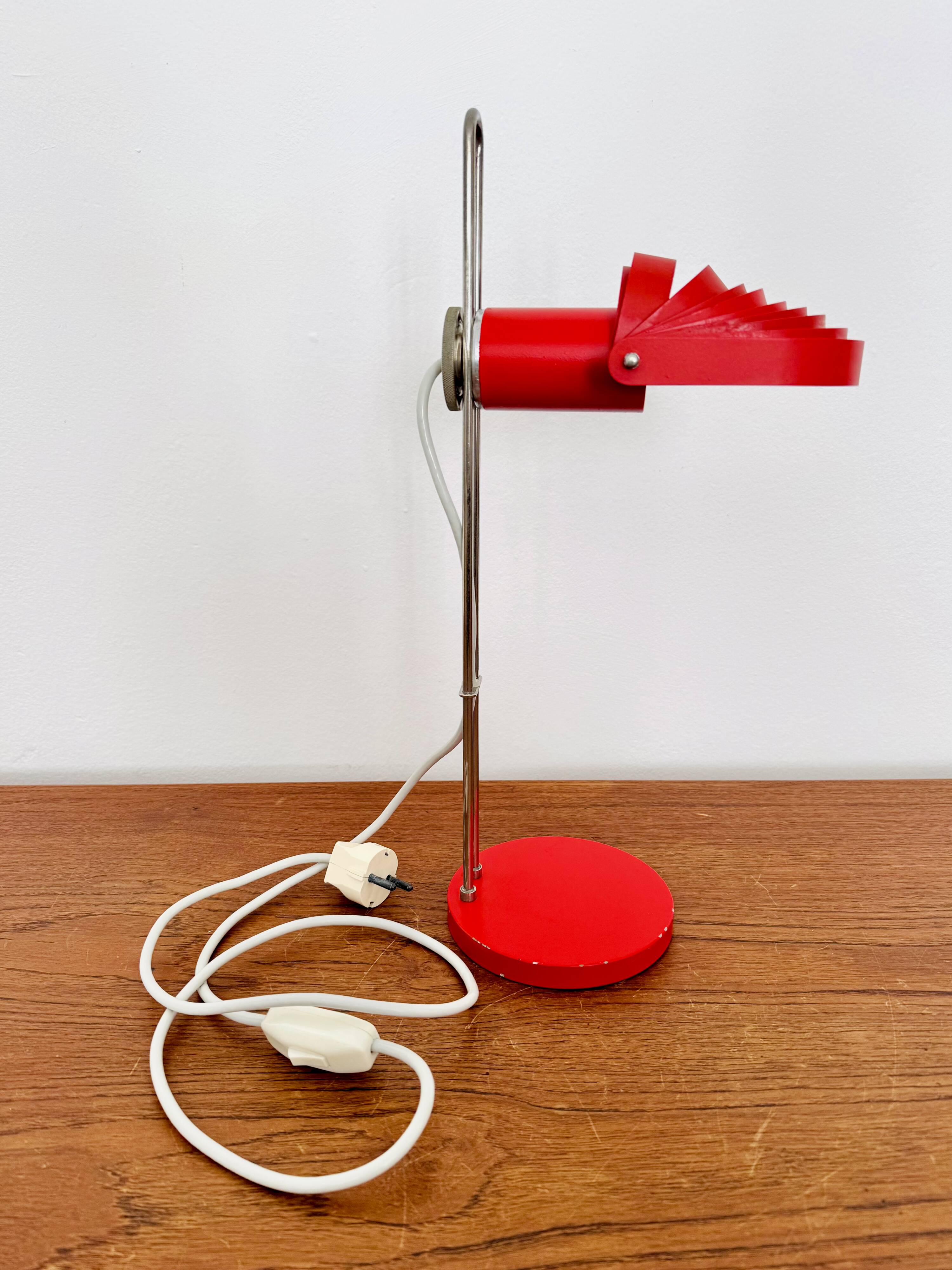 Metal Table Lamp by E.R. Nele for Temde
