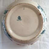 Iron earth soup tureen Faïenceries de Lyon