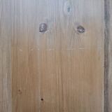 3-panel wooden room divider - 2 panels with perfect hinge stripes