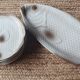 Set of 12 dinner plates and dish