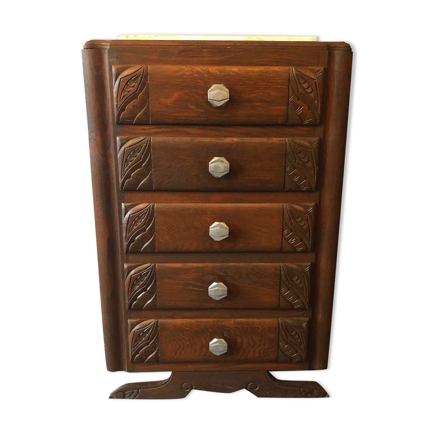 Art Deco rag chest of drawers