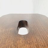 Solid oak stool