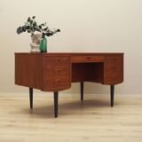 Teak desk, Danish design, 1970s, production: Denmark