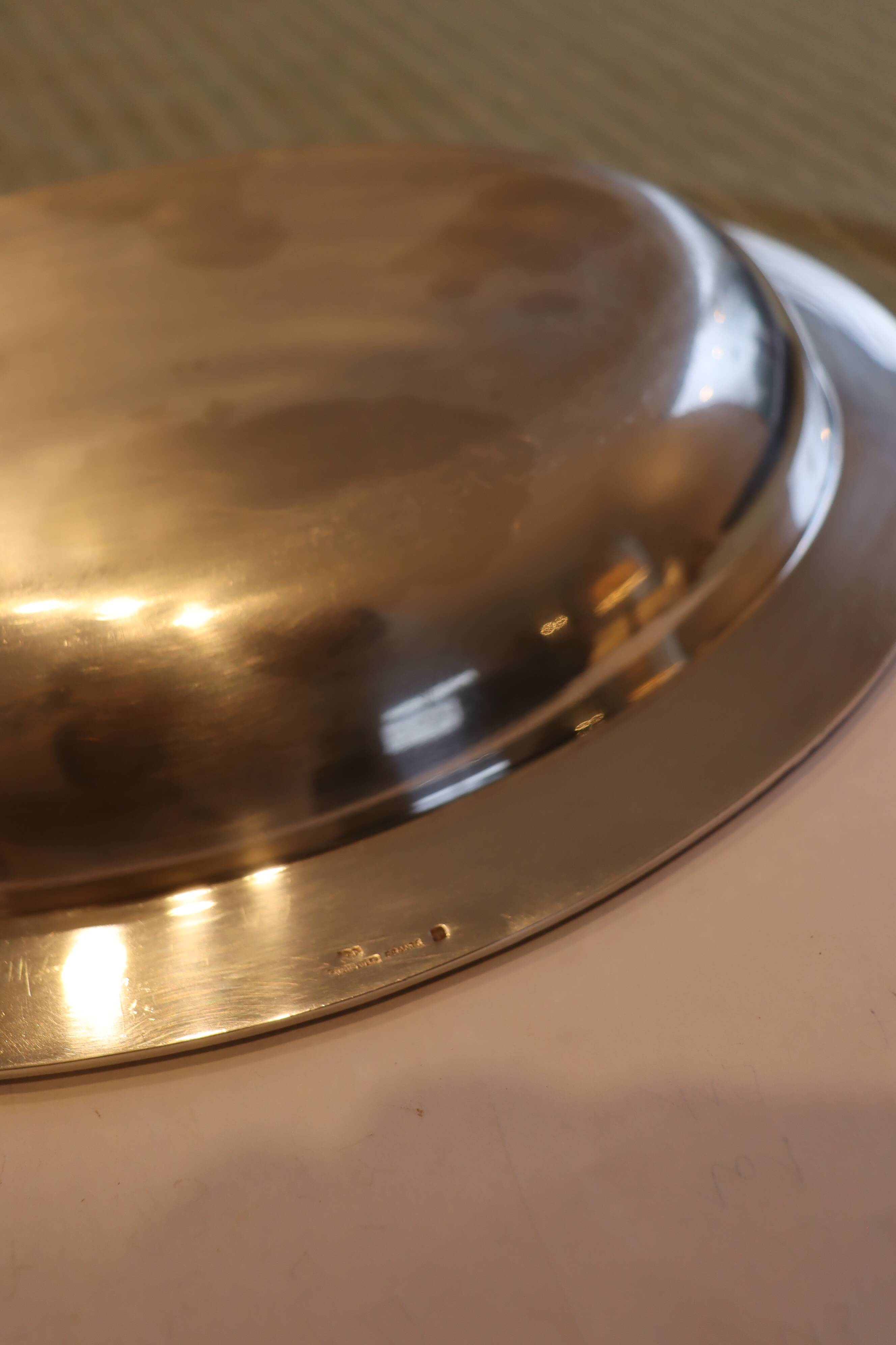 Christofle silver-plated vegetable dish