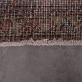 Vintage Turkish rug from Oushak, hand-woven 87x382 cm