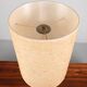 Lampe de table en teck et laiton