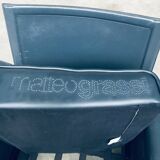 Postmodern Korium KM1 Leather Armchair by Tito Agnoli for Matteo Grassi, Italy, 1980s