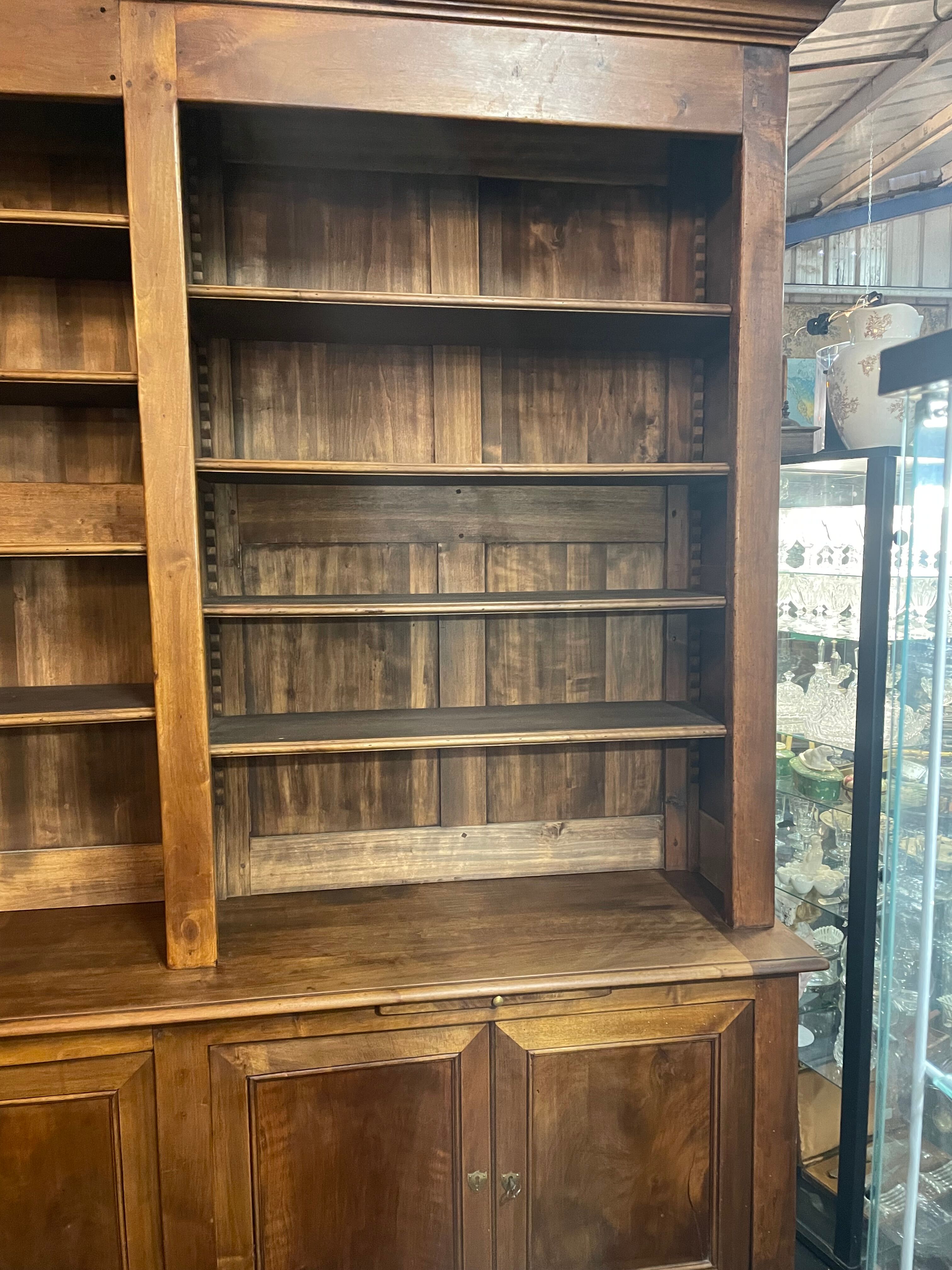 Library walnut apothecary furniture