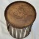 Vintage metal wastepaper basket