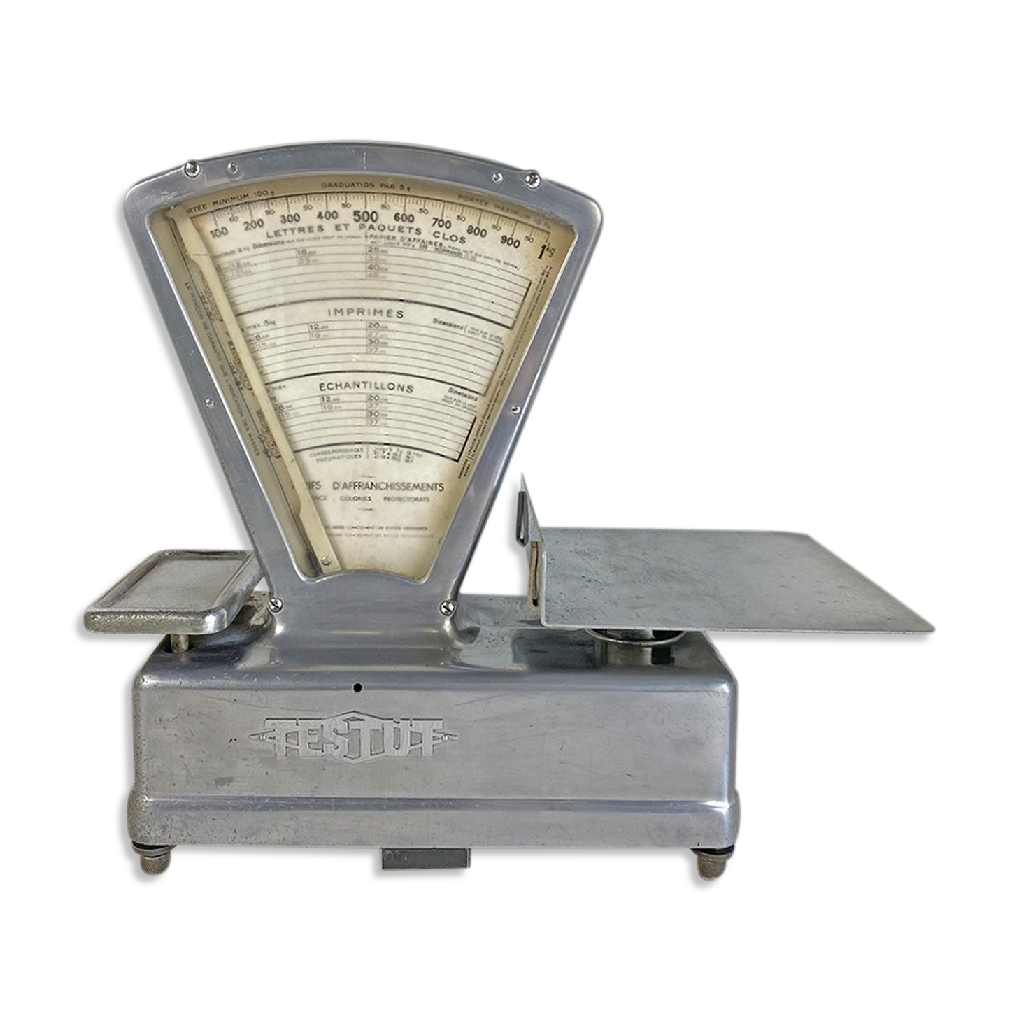 Vintage postal sorting scale 50's