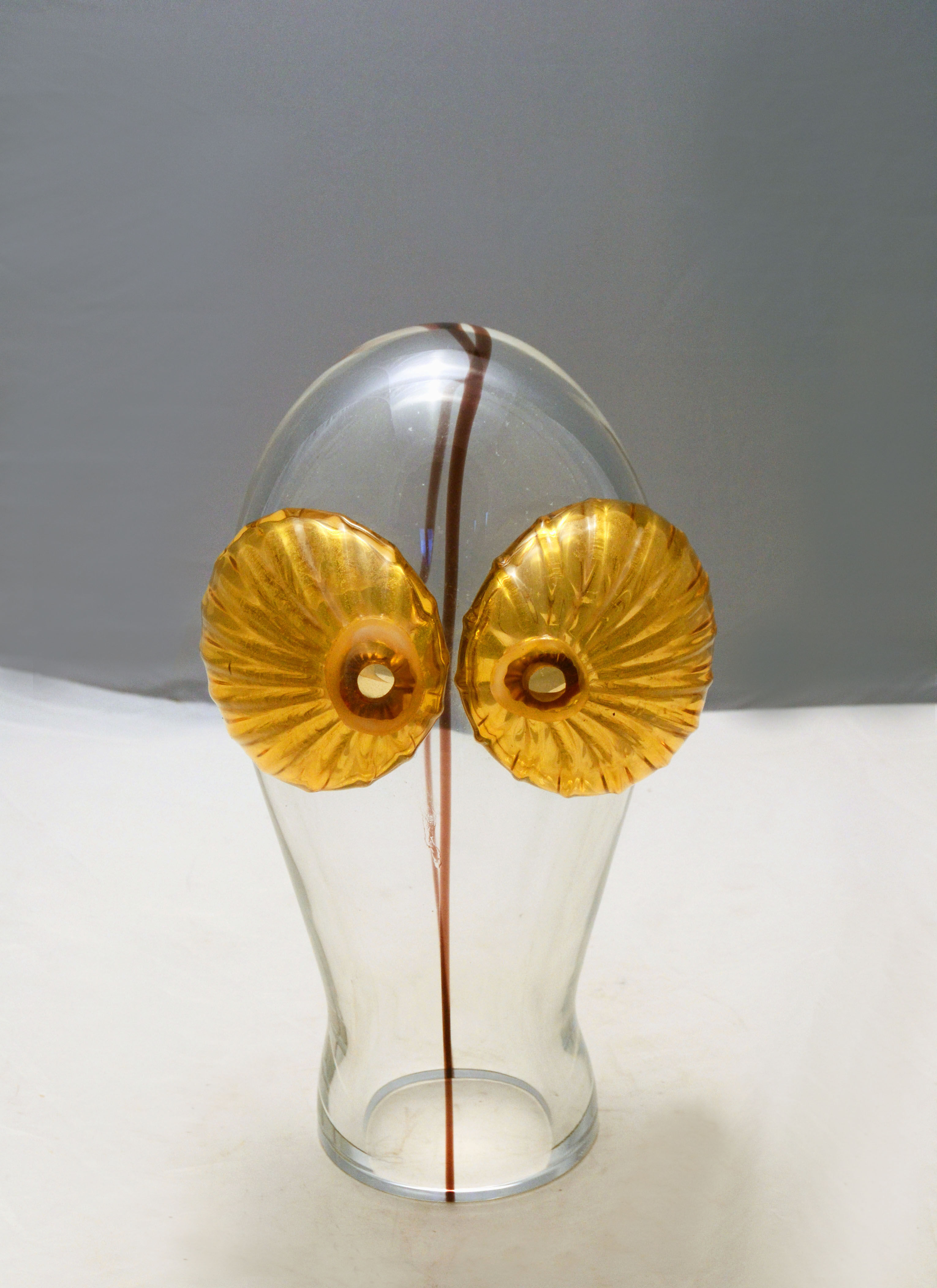 Carlo Moretti Murano owl sculpture unique piece 1960s