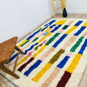 Tapis marocain artisanal décoré 200cmx300cm