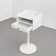 Wood side table