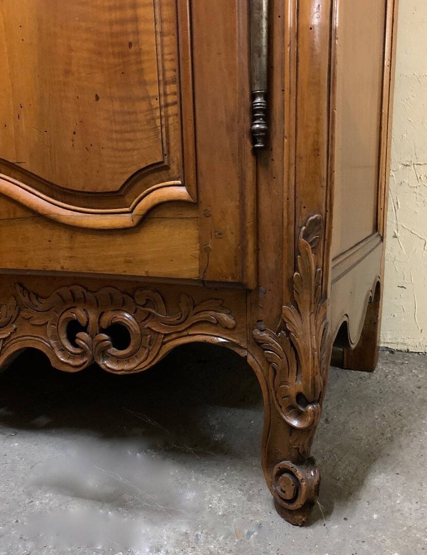 19th century openwork Provençal wardrobe