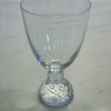 Set of 6 crystal stemmed glasses - large model - JG DURAND