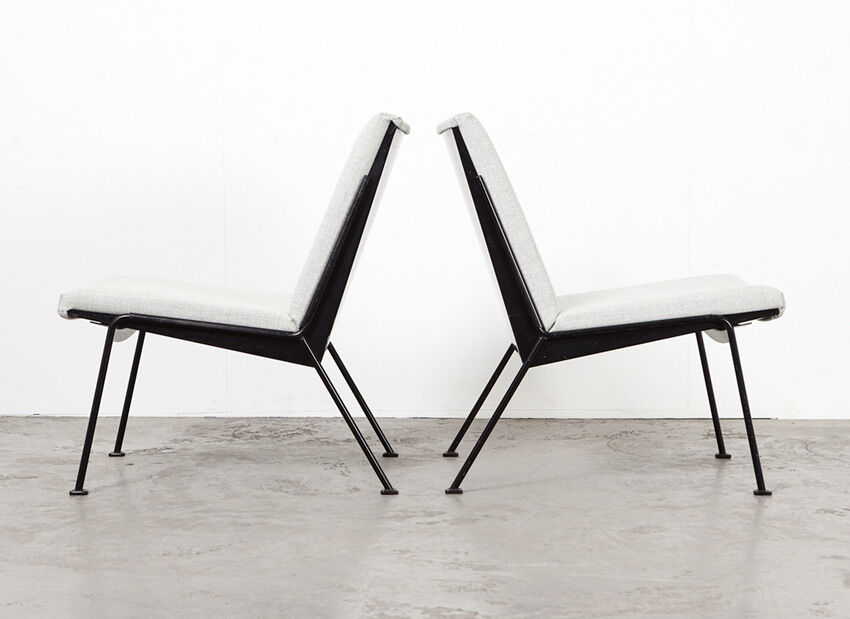 Pair of Oase easy chairs by Wim Rietveld for Ahrend de Cirkel 1958