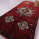 Burgundy Vintage Moroccan Rug 160 x 350 cm - Berber Wool Rug - Handmade rug