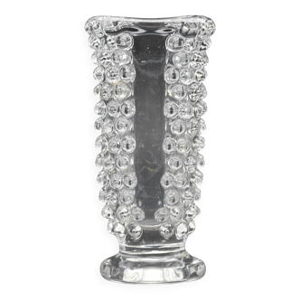 Petite Bugnato Murano glass Italian Rostrato vase by Barovier & Toso, 1960s