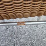Scoubidou and aluminum chairs
