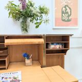 secrétaire Bureau malle modèle  compact