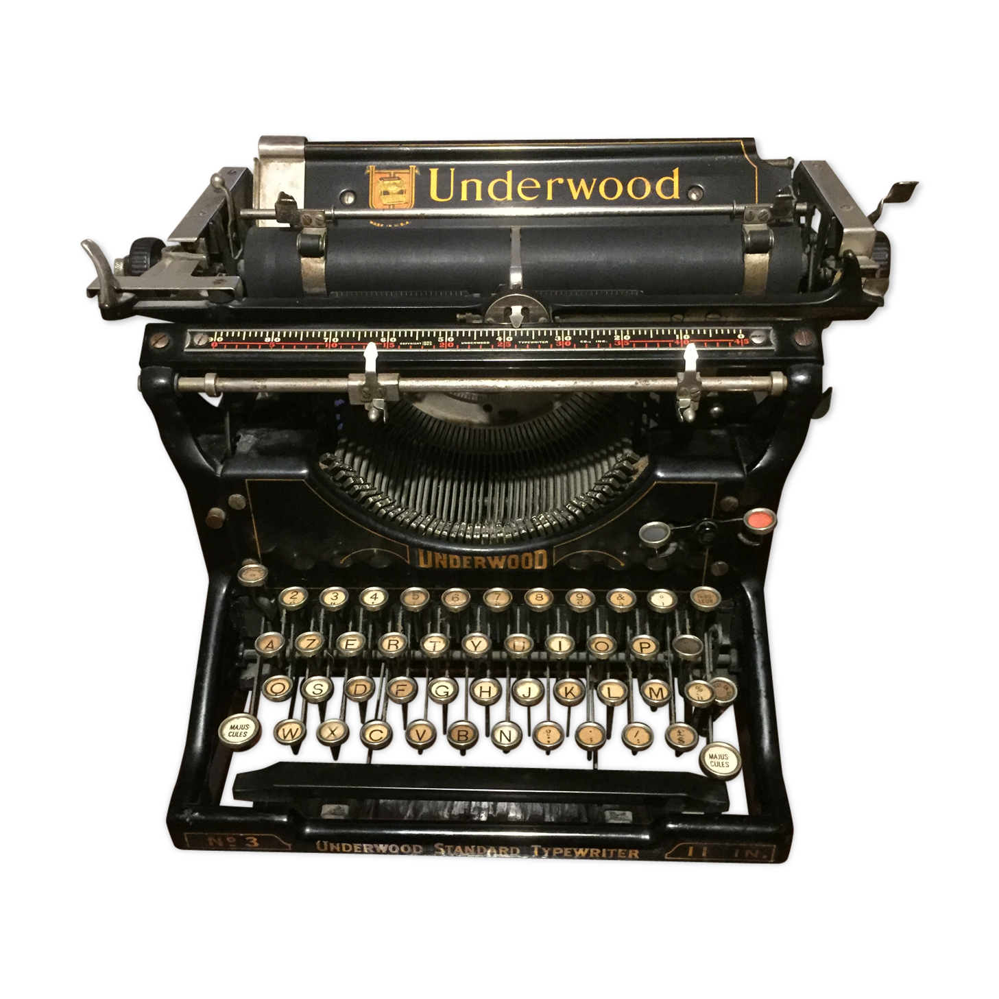 Old mark underwood typewriter