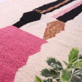 Tapis beni ouraine à moto coloré traditionnel taille 1,5/2,5 m