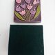Mithé Espelt - "Tulips" jewelry box in glazed ceramic - 1965