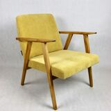 Vintage Yellow Easy Chair, 1970s