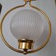 Hollywood regency sphere pendant light