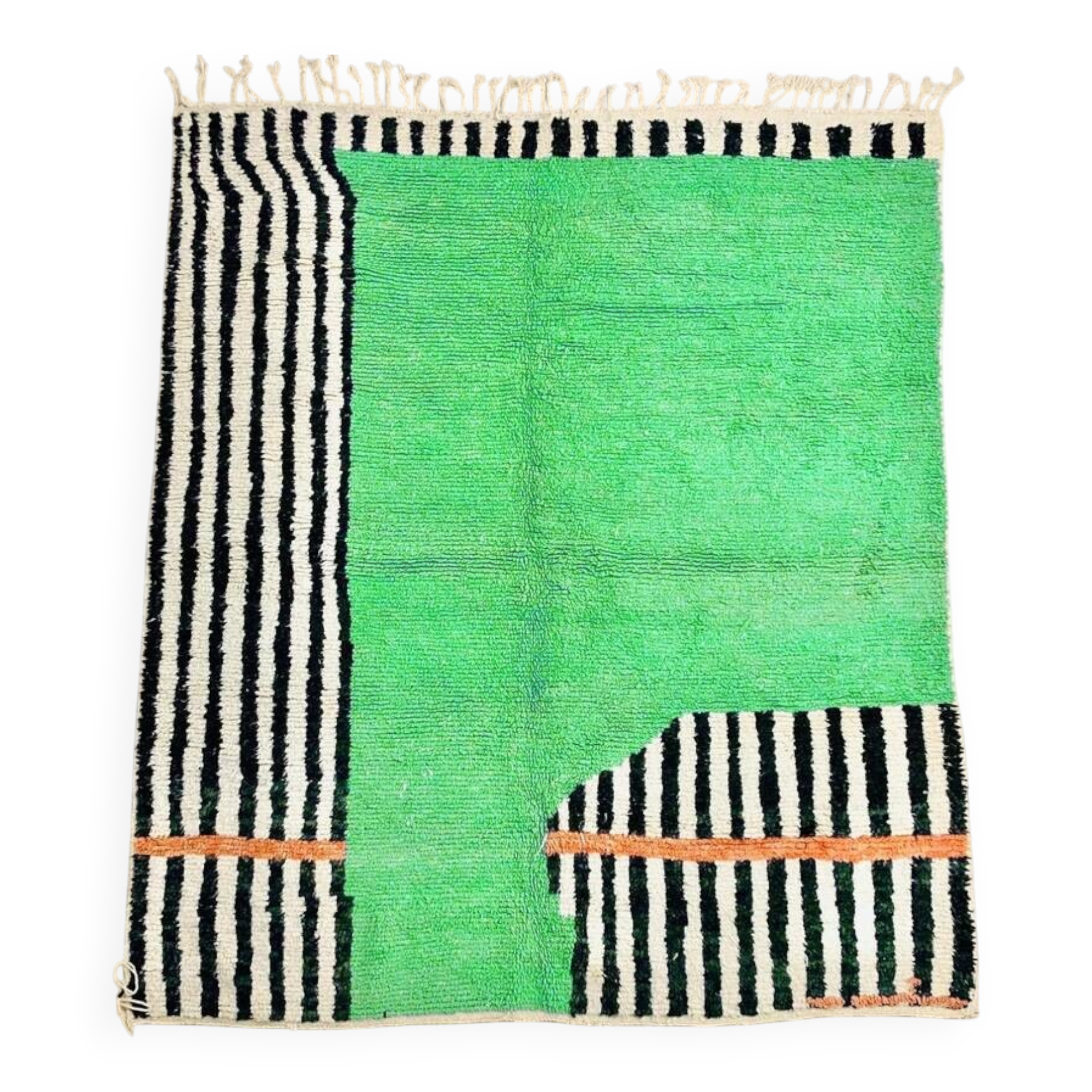 Green Moroccan rug 150/250cm