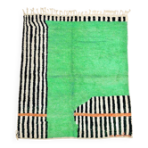 Tapis marocain vert 150/250cm