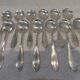 12 silver-plated ice cream scoops, goldsmith Ravinet Denfert st art deco 14cm