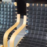 Alvar Aalto leather armchair 406 edition Artek