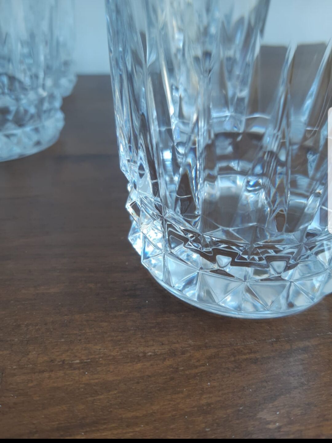 Lot of 6 whiskey glasses