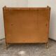 Vintage bookcase feet aileron 1950